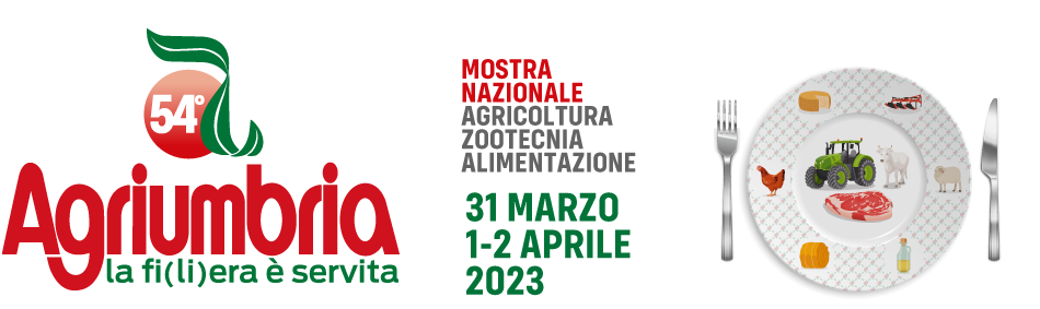 Bonaddio presente ad "Agriumbria 2023" - dal 31 Marzo al 2 Aprile 2023 - testata sito agriumbria 2023 7b615f08
